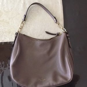 Kate spade taupe purse